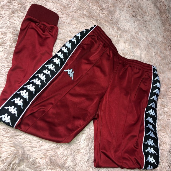 Red Kappa Track Pants - Picture 6 of 14